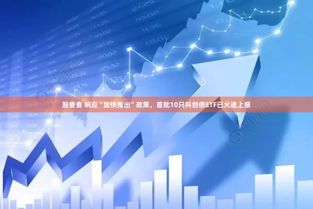 股查查 响应“加快推出”政策，首批10只科创债ETF已火速上报