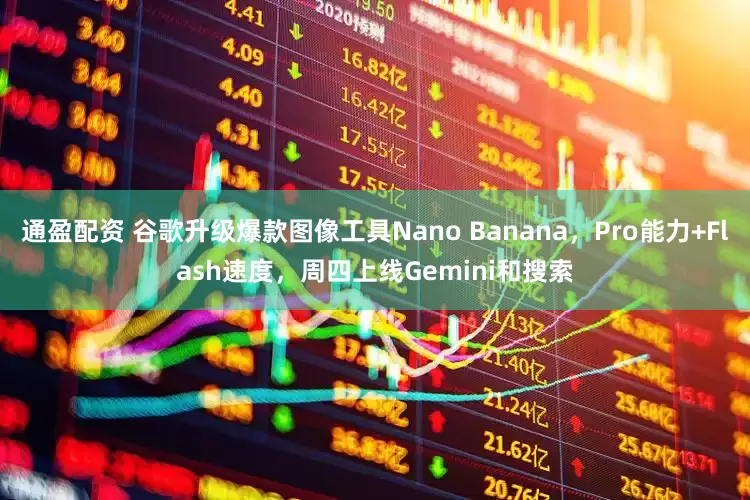 通盈配资 谷歌升级爆款图像工具Nano Banana，Pro能力+Flash速度，周四上线Gemini和搜索